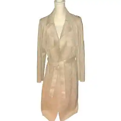 NWOT - Beautiful Champagne Colored H & M Trench Cost Size Small • $60