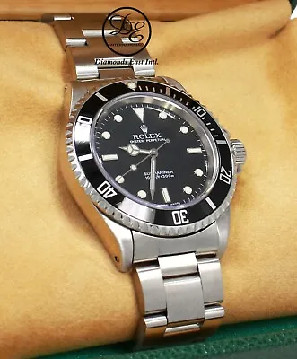 ROLEX Submariner 14060 Oyster Steel Black Dial Men's Watch MINT CONDITION • $14327.90