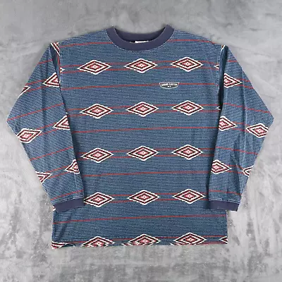 VTG Fred Harvey Trading Grand Canyon Aztec M Long Sleeves T Shirt Made In USA • $24.88