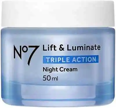 Set Of No7 Lift And Luminate Triple Action Day & Night Cream 50ml • £24.50