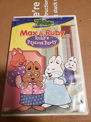 Max And Ruby Ruby's Pajama Party Dvd • $4