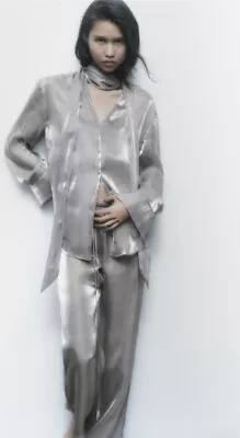 £20 • Buy Zara Shiny Top BNWT SIZE M