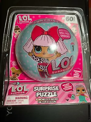 Lol Surprise! 60 Piece Puzzle Series 1 New In Ball Includes Stickers & Poster!  • $8.99