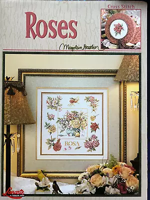 Lanarte- Leisure Arts- Rose Chart Book By Marjolein Bastin • $30