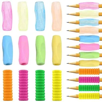 £4.09 • Buy Devenirriche Multicolor Pencil Grips Children's Silicone Finger Grips 12 Pac...