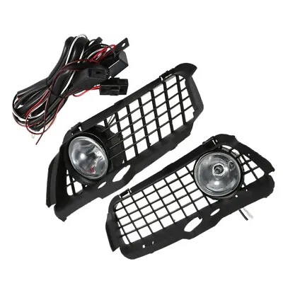 $46.49 • Buy Front Driving Fog Light Lamps Bumper Grille Cover FOR VW MK3 Golf Jetta Cabrio