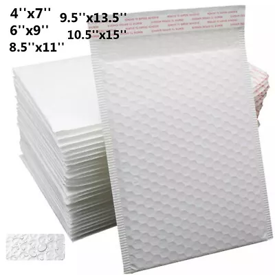 Lot Any Size Poly Mailers Bubble Shipping Mailing Padded Envelope Bags Self Seal • $7.97