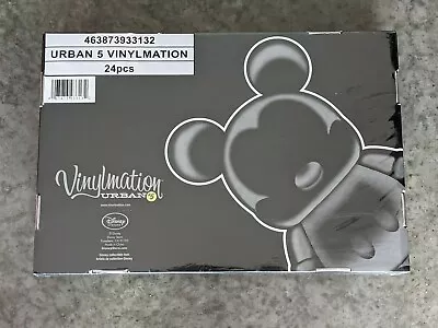 2010 URBAN 5 Disney Vinylmations UNOPENED Sealed Case Of 24 Boxes Mystery Chaser • $349.99