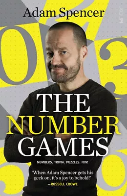 NEW Adam Spencer's Number Games By Adam Spencer Paperback Free Shipping • $13.20