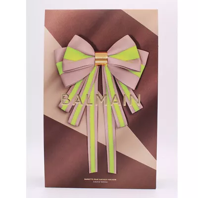 Balmain Hair Couture Limited Edition Barrette Pour Cheveux Bow SS22 • $220