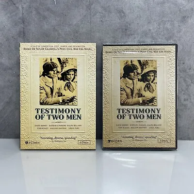 Testimony Of Two Men (1977) (DVD 2012 3-Disc Set) W/Slipcover David Birney NEW • $139.99