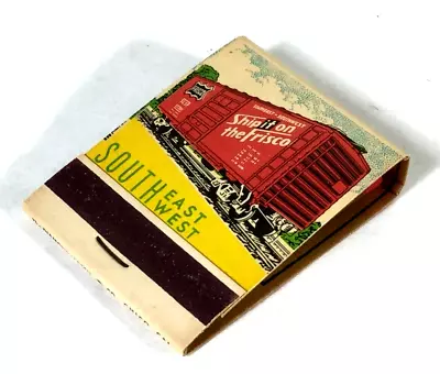 Vintage Frisco Railroad St. Louis / San Francisco Collectible Unused Matchbook • $7.98