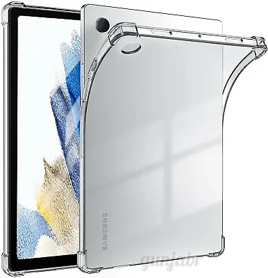 Samsung Galaxy Tab A8 10.5 S7 S8 S9 A9 Plus Ultra A7 S5e Clear Case TPU Silicone • £5.49