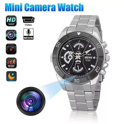 HD 1080P Wrist Watch Camera Video Recorder Motion Detection Security Camera DVR • $13.93