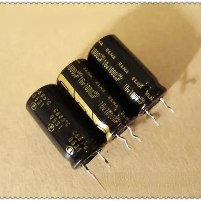 20Pcs ELNA RA2 Series 1000uF/16V Audio Electrolytic Capacitor Foot Pitch 5mm DIY • $4.40