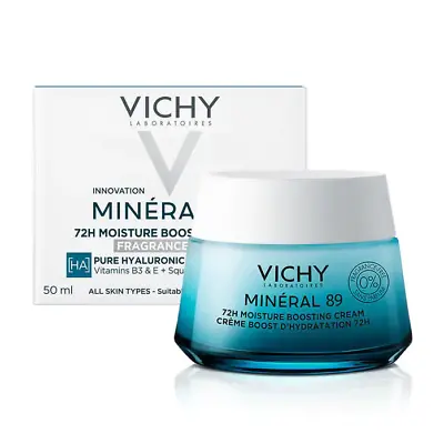 Vichy Mineral 89 | 72HR Moisture Boosting Cream | Fragrance Free | Original 50ml • £15.95
