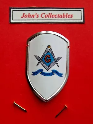 Square&compass Masonic Walking / Hiking Stick Badge / Mount  Lot M New In Packet • £3.25