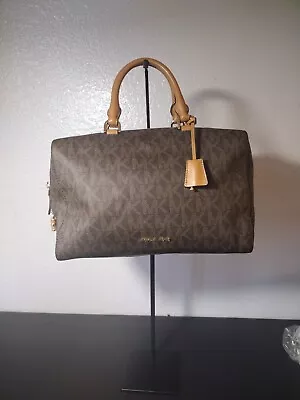 Michael Kors Kirby Satchel - Brown - 30T6GK3S3B-200 • $149.99