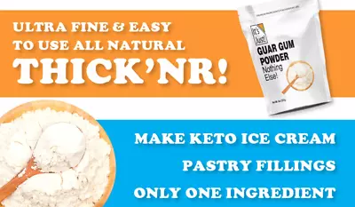 It'S Just - Guar Gum Thickens Cold Items Keto Baking Gluten-Free Substitute  • $10.99