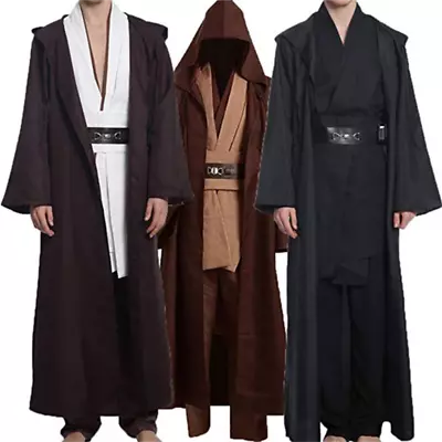 Star Wars Jedi Sith Anakin Skywalker Obi Kenobi Wa Cosplay Costume Cloak Robe  • $56.50