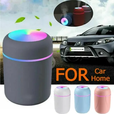 $7.99 • Buy USB Car Air Purifier Diffuser Aroma Oil Humidifier Mist LED Night Light Home AU