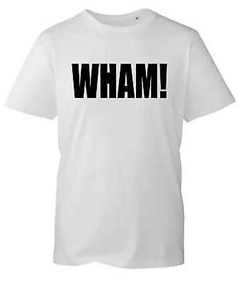 Music T-Shirts Unisex WHAM George Micheal 80's Gift  Birthday T Shirt BWC • £6.97