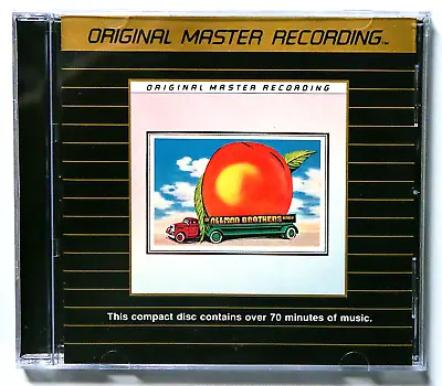 THE ALLMAN BROTHERS BAND Eat A Peach CD 24KT GOLD MFSL Mobile Fidelity Sound Lab • $44.95