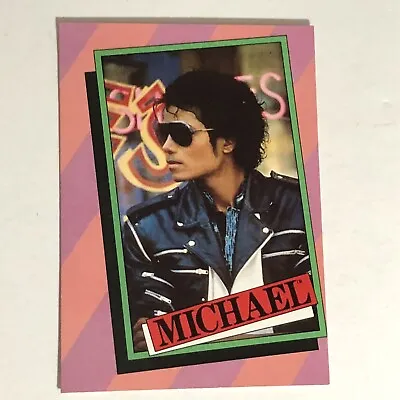 Michael Jackson Trading Card 1984 #5 • $2.38
