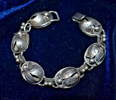 Georg Jensen LaPaglia Lady Bug Bracelet Sterling Silver 102 • $495