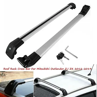 $108.99 • Buy AU Roof Rack Cross Bar For Mitsubishi Outlander ZJ ZK 2012-2022 To Flush Rail