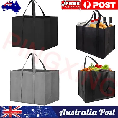 10xPortable Reusable Folding Supermarket Grocery Shopping Bags Handbag Cloth Bag • $27.69