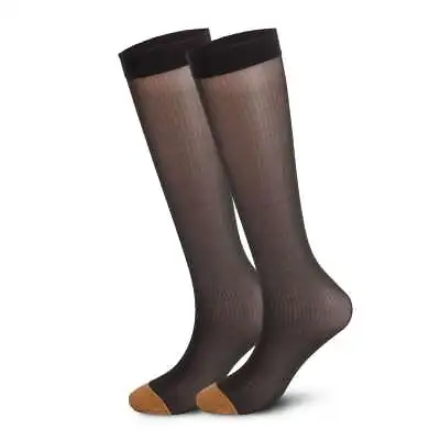 1/2/3 Pairs Mens Ultra Thin Dress Socks Silk Sheer Business Striped Socks Work • $6.69