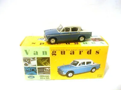 Corgi Vanguards Hillman Minx 111A Azure Blue   VA06802   RARE • £32