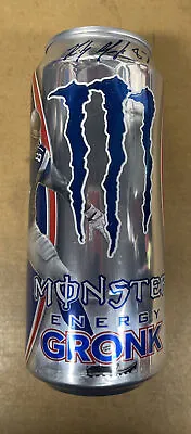 Monster Energy (Empty) Rob Gronkowski “GRONK”  In Silver Can 87 W/ Blue Tab • $12.99