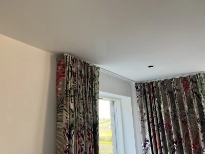 £115 • Buy Silent Gliss Curtain Track 1280. Two Straight Lengths Any Size Up To Approx. 3 M