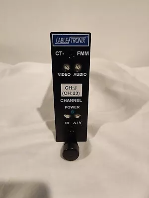 Cabletronix CT-FMM Fixed Channel Modulator From Working System - 48 Available • $23.50