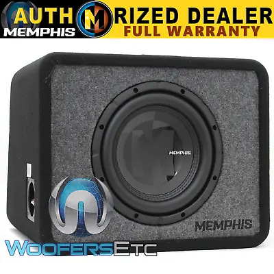 Memphis Prxe10s2 10  500w 2-ohm Enclosed Subwoofer Bass Speaker Mdf Ported Box • $249.95