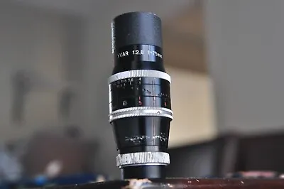 KERN  YVAR C Mount Cine Lens 75mm AR 1:2.8 For Bolex H16 Cameras • $135
