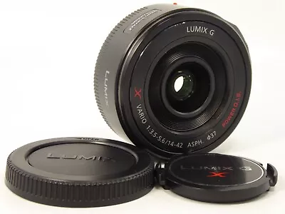 Panasonic Lumix X Vario 14-42mm F3.5-5.6 Asph Power Ois Micro Four Thirds Lens • £129.99