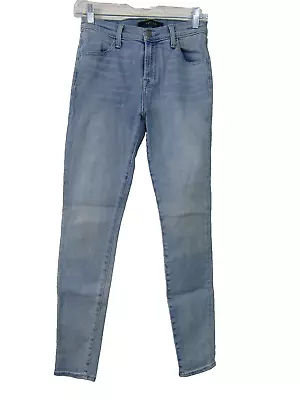 J Brand Maria High Rise Skinny Light Blue Denim Jeans Womens Size 26x29 Cotton • $30