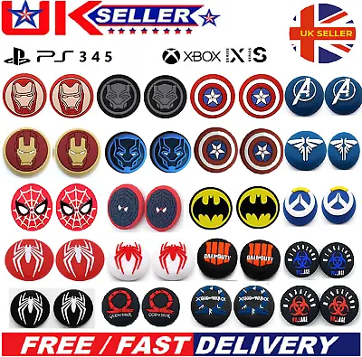£2.89 • Buy Marvel DC Thumb Grips PS5 / PS4 / XBOX One X / S Joystick Controller Skin Caps