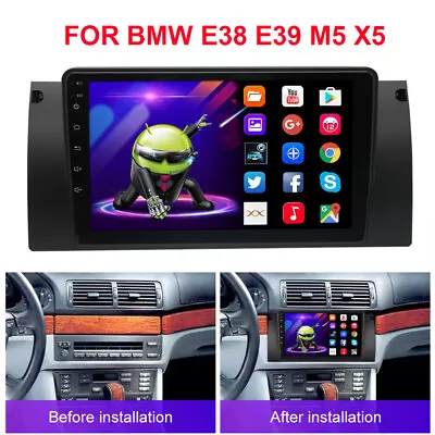 9  For BMW E38 E39 X5 GPS Navi Android 11 Car Stereo Radio 1+16G +Apple Carplay • $117.32