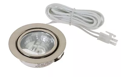 12v 20w Halogen Recessed Under Unit Cabinet Downlight Stainless Steel Warm White • £8.49