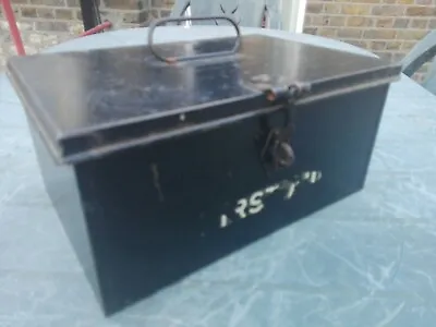 LARGE Vintage 1970 KENT COUNTY COUNCIL First Aid Metal Box + Assorted Contents • £48