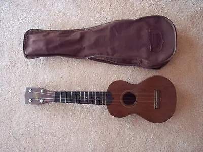 Vintage Gretsch Mahogany Ukulele One Owner From Late 50s Or Early 60s With Case • $185