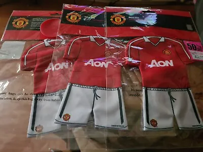 6 Man Utd Car Window Shirt Hang Up  Hanging Club Mini Kit • £7.99