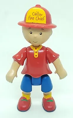 PBS Kids Caillou Fire Chief Rare Toy Figure VG  • $14.99