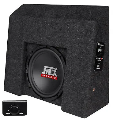 MTX Powered 10  Subwoofer Sub For 2007-2016 Chevrolet Silverado/GMC Sierra Crew • $449.95