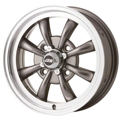 5.5 X15  JBW AC8 Grey/HL Wheels Classic VW Beetle 4x130 Set Of 4  • $473.61