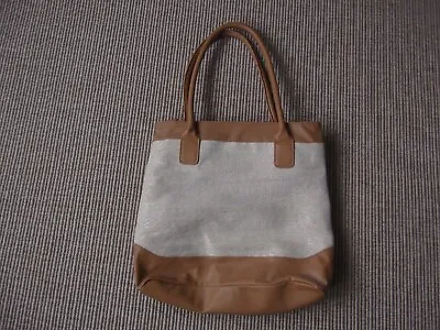 Brand New Wallis Natural Jute Shopping Tote Bag • £8